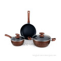 LJ Aluminum Non-stick Forge machines Cookware set- Factory